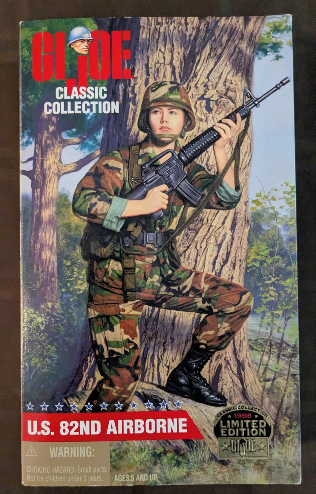 Gl Joe Kenner 1998 collezione classica 82° aviotrasportato "GI Jane" scatola org completa