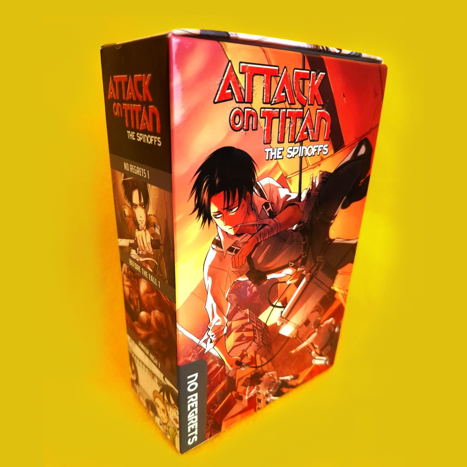 Attack On Titan: The Spinoffs boxset - No Regrets, Junior High, Before The Fall
