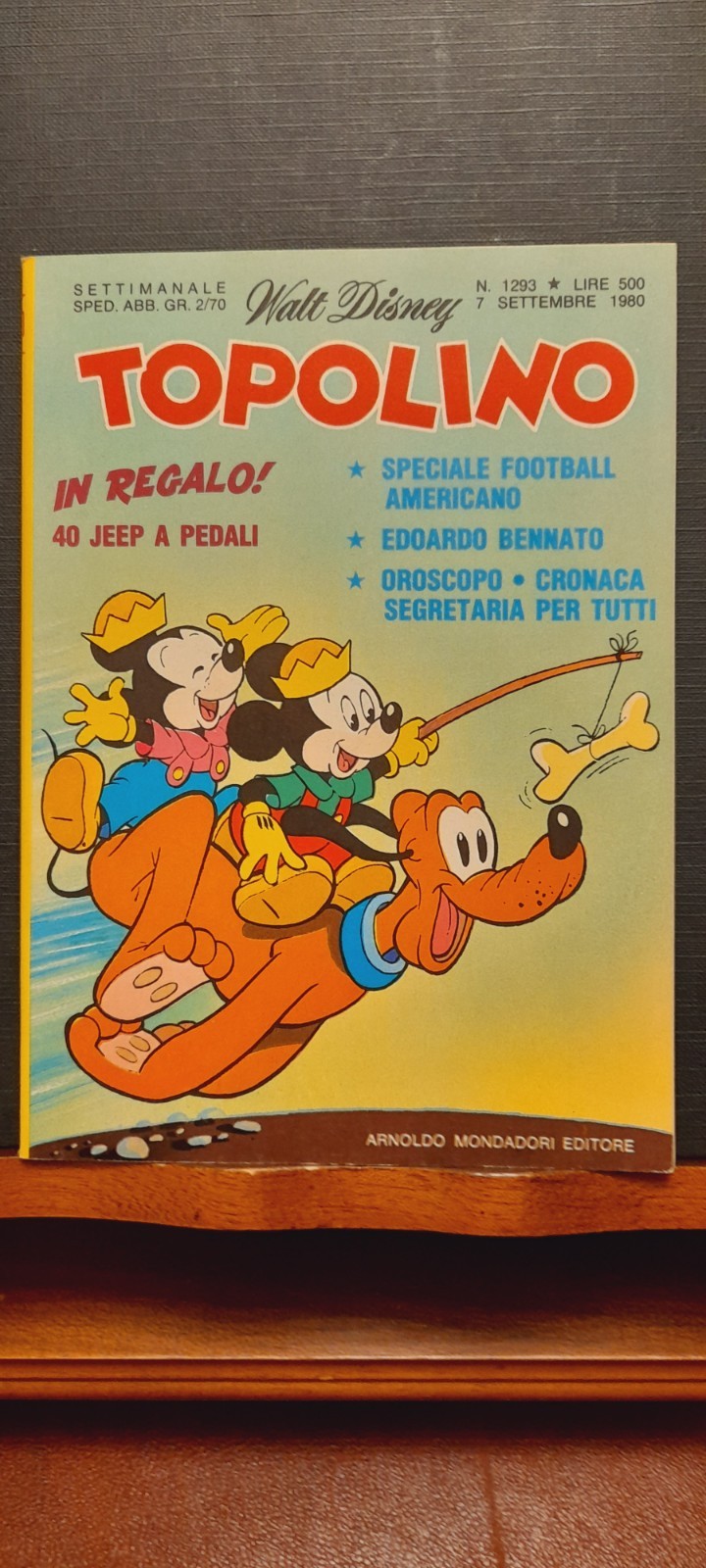 TOPOLINO LIBRETTO 1293 del 7-9-1980 - EDICOLA