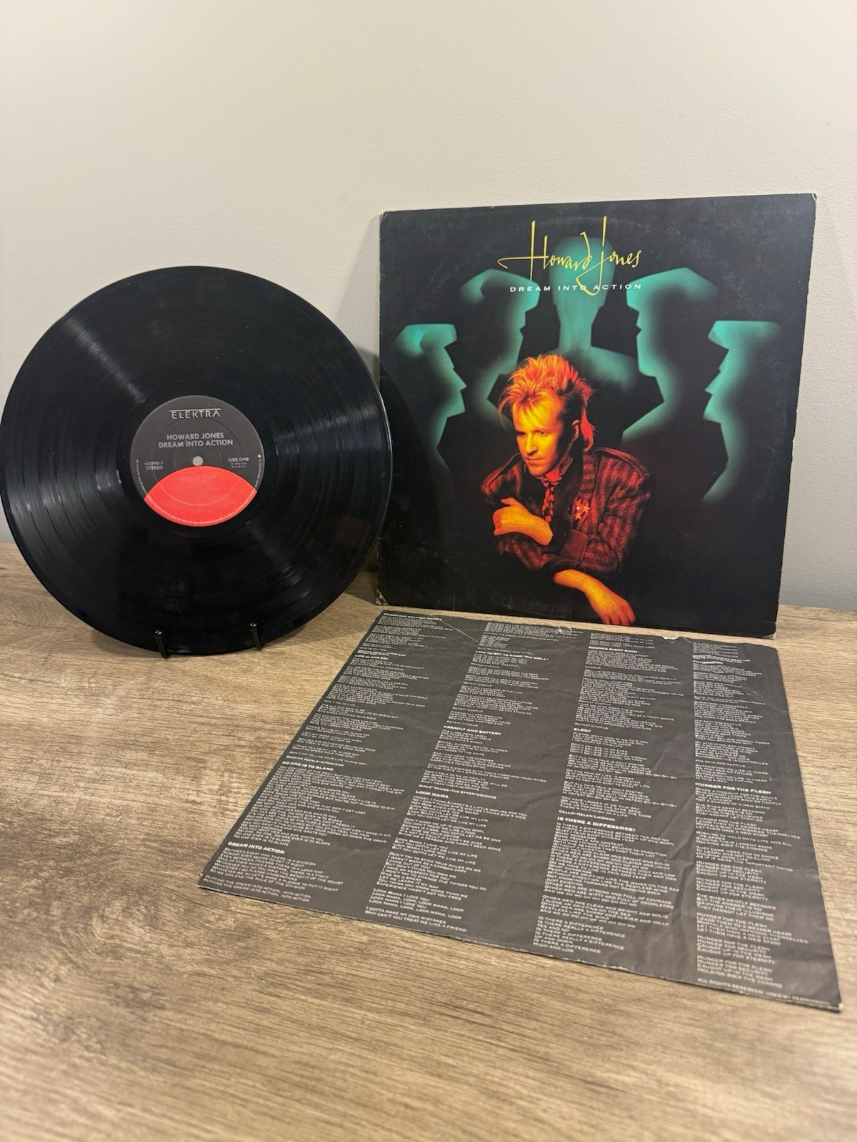 Howard Jones - Dream Into Action Elektra 60390-1 1985 12" Vinyl LP Stereo