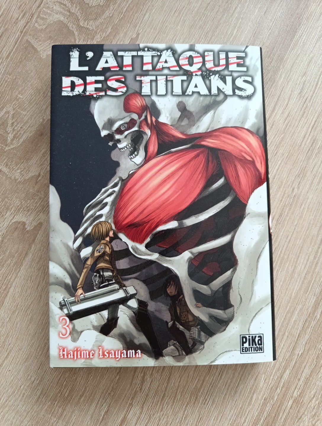 Manga L'Attaque des Titans Volume 3 VF Edizione Pika