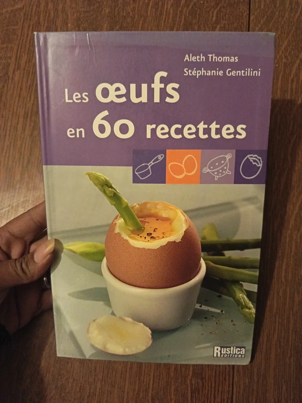 Livre les œufs en 60 recettes