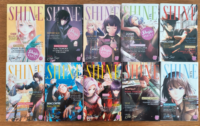 Manga Shine - Tomes 1 à 10 Série / Runway de Waratte nobi nobi!