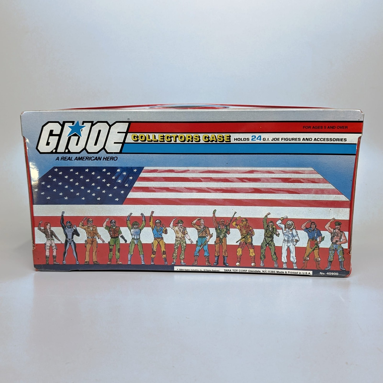 GI Joe ARAH Valigetta da collezione 1984 Tara Toys completa + 2 vassoi contiene 24⭐