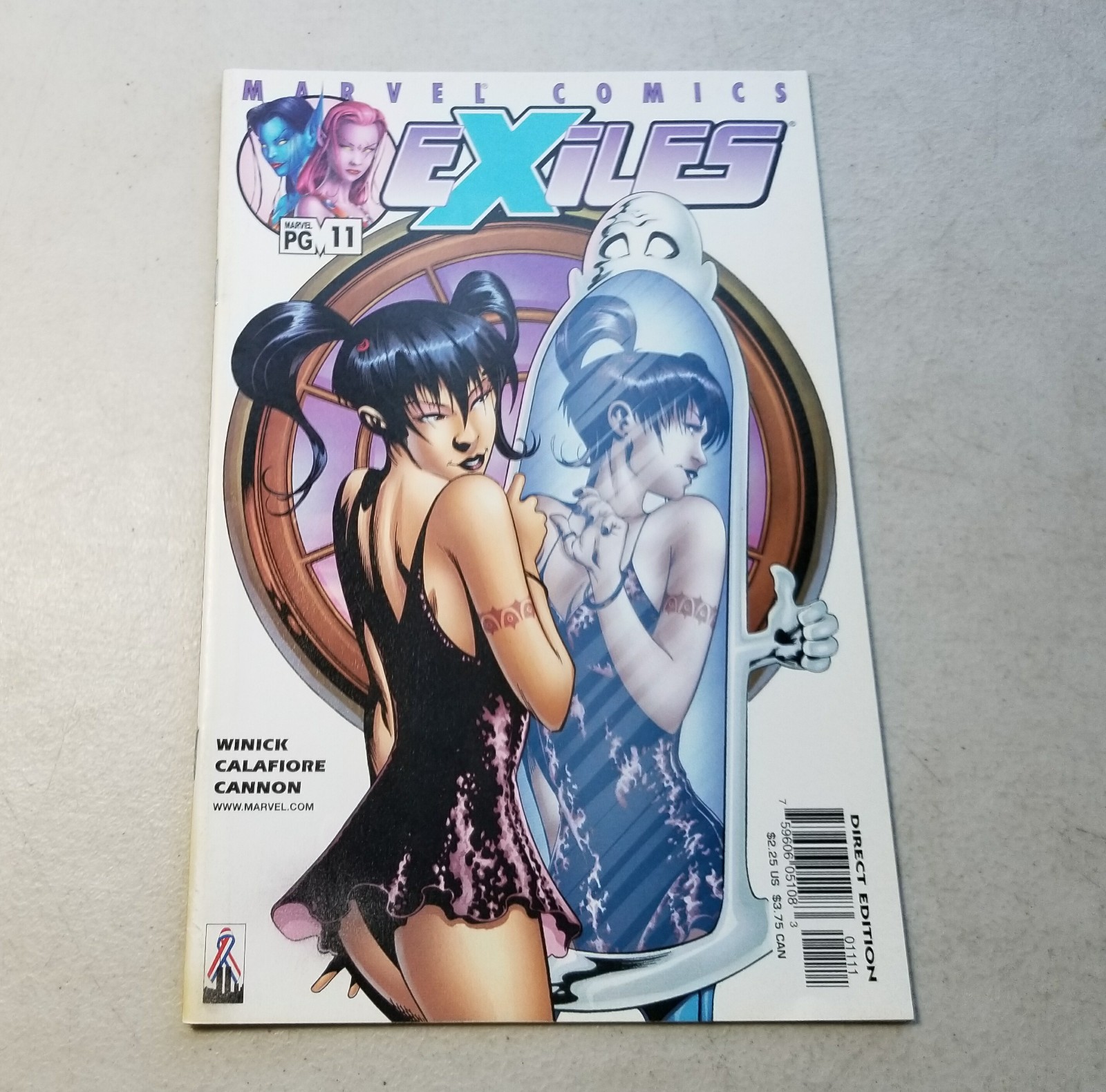 MARVEL EX FILES #11 MAGGIO 2002 2.25 COPERTINA FUMETTO LC1-1-AD