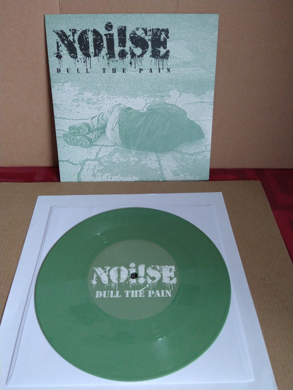 NOISE Dull The Pain /Betrayed  7" Green Vinyl USA Punk Oi 2016 Randale Ran 246