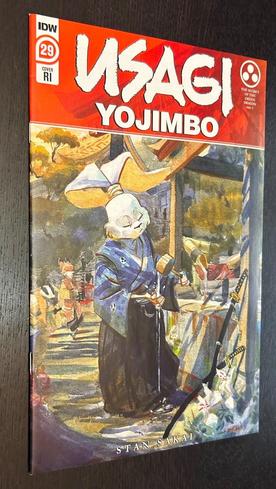 USAGI YOJIMBO #29 (IDW Comics 2022) -- Limited RI VARIANT -- NM-