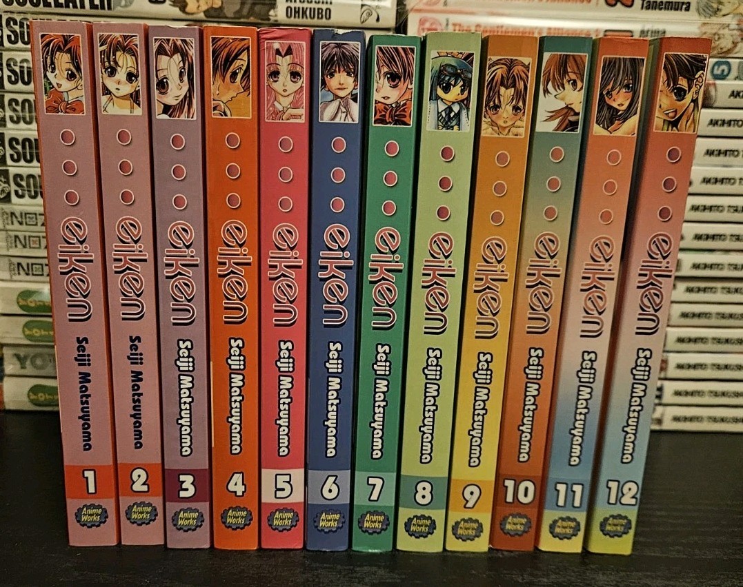 Manga Eiken Vol 1-12 English Volumes Complete Set 