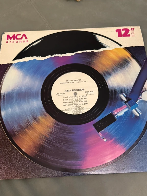 Sheena Easton – Days Like This – 12” Promo 1989
