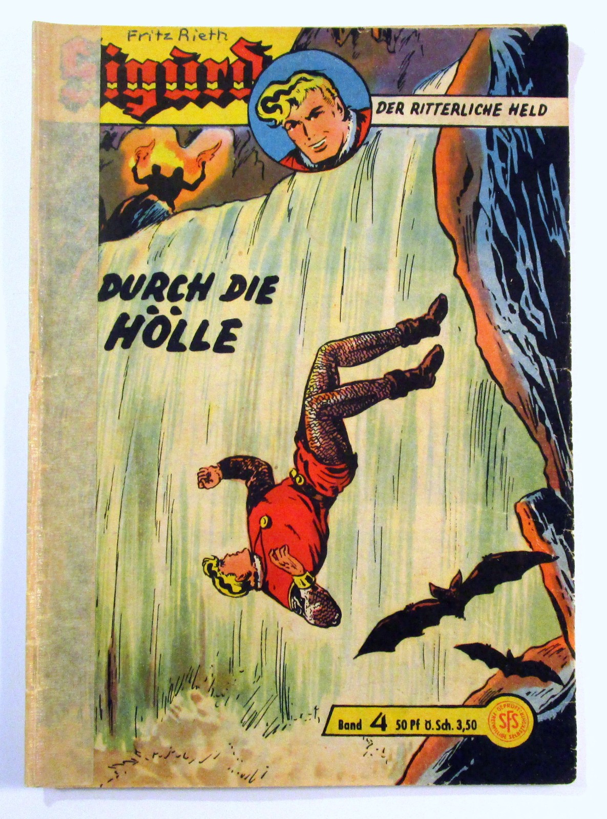 *Sigurd Gross Band # 4 Attraverso la.. Originale Lehning Editore 1958-68 Condizioni da 3 a 4