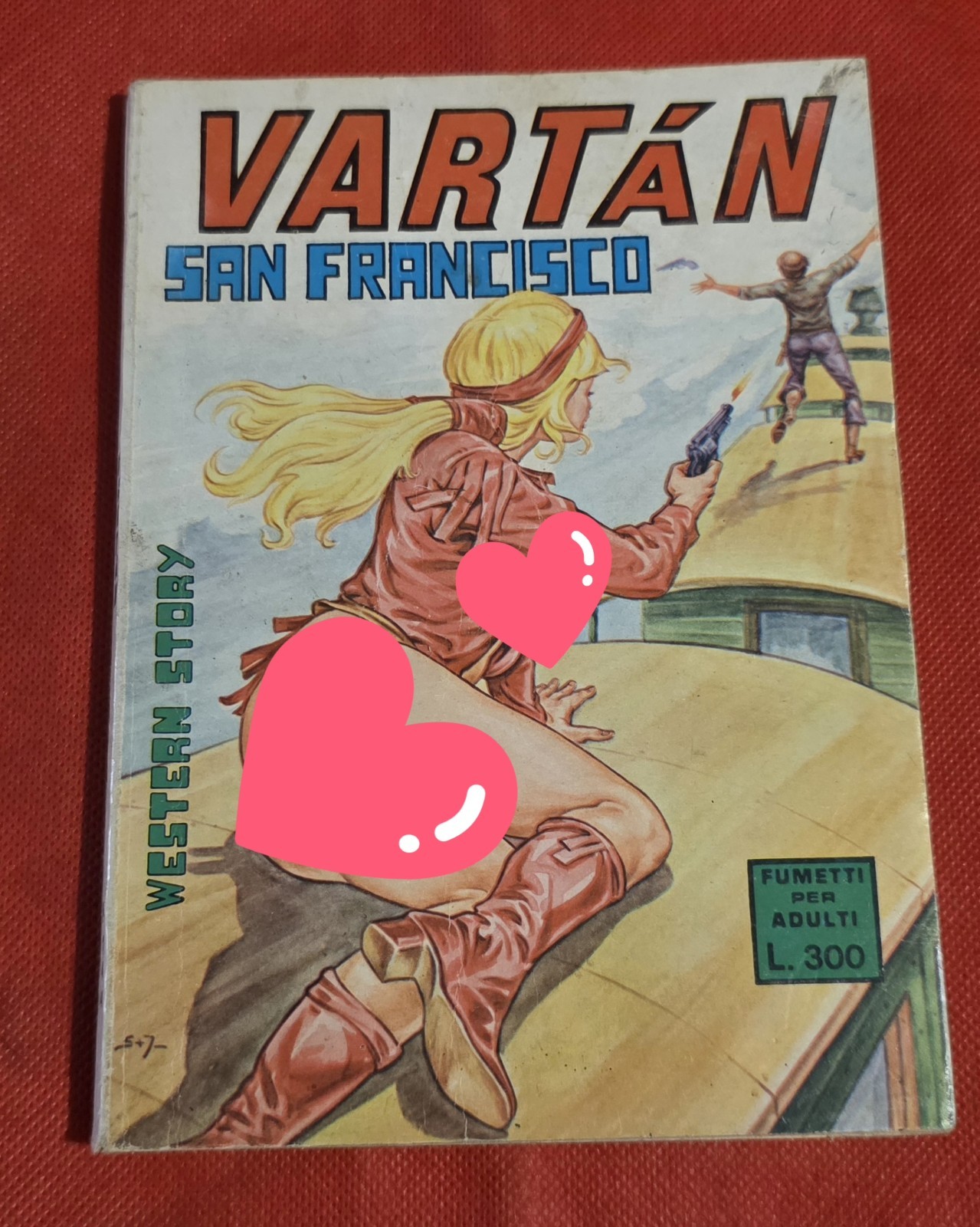 Fumetto erotico Vartan San Francisco N 144 Anno VII 1975 Furio Viano