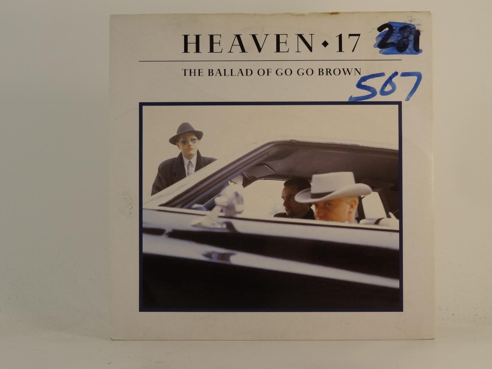 HEAVEN 17 THE BALLAD OF GO GO BROWN (78) 2 Track 7" Single including Picture Sle