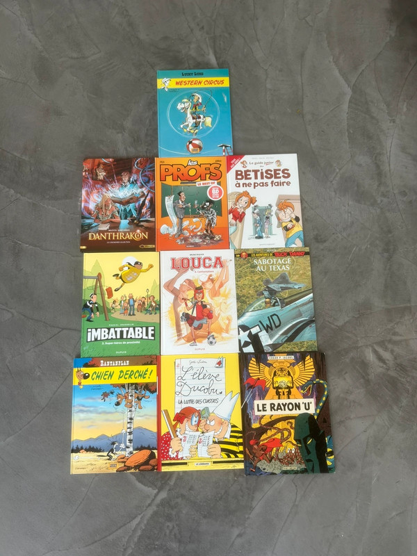 Lots de 7 livres pour enfant