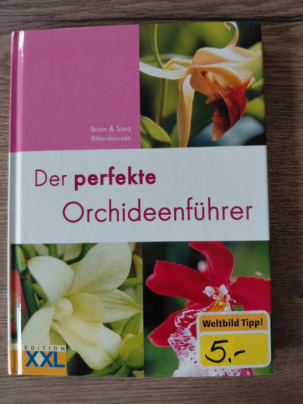 Buch " Orchideen "