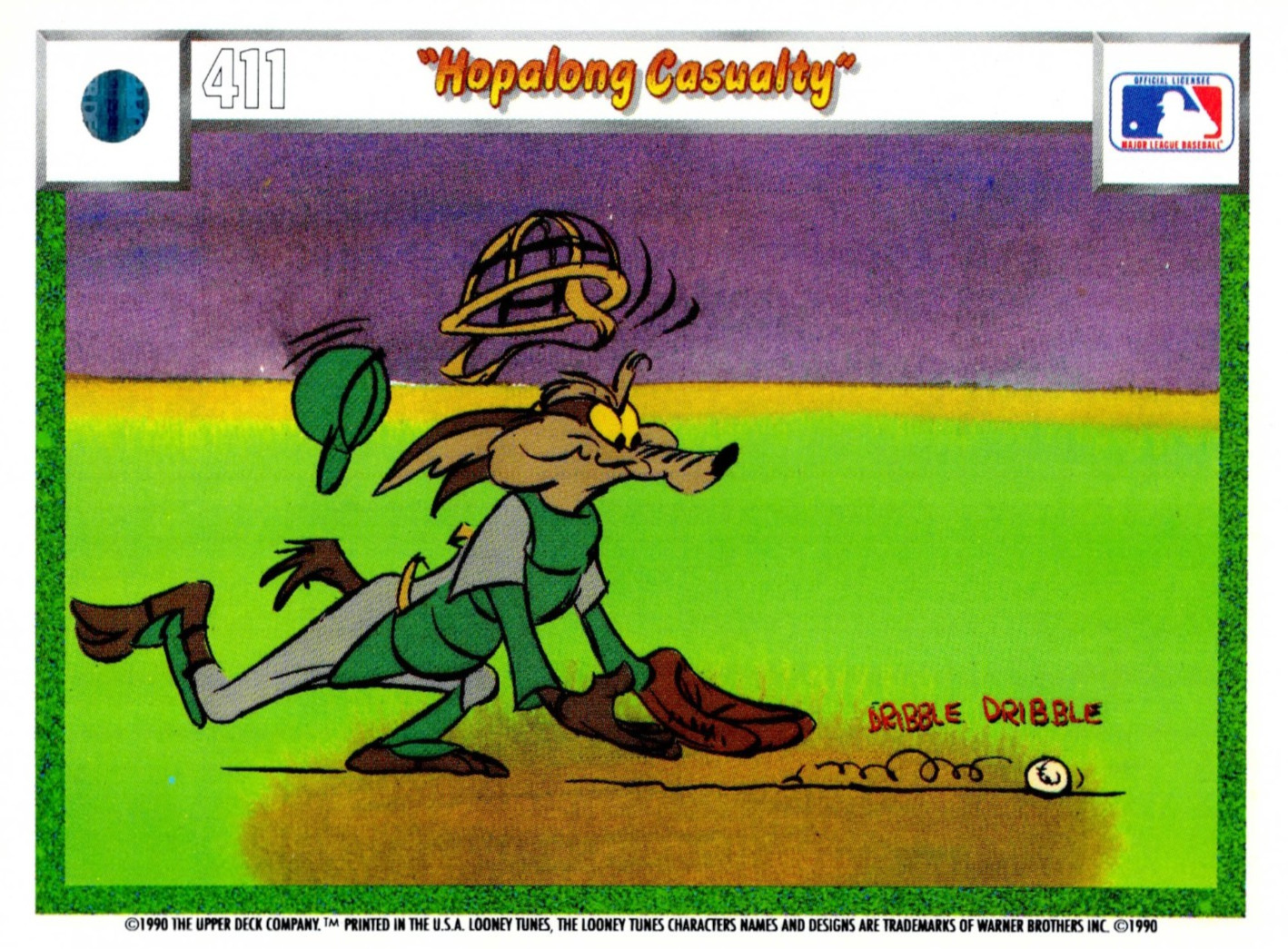 1990 Upper Deck Looney Tunes Hopalong Casualty #411/402 Trading Card