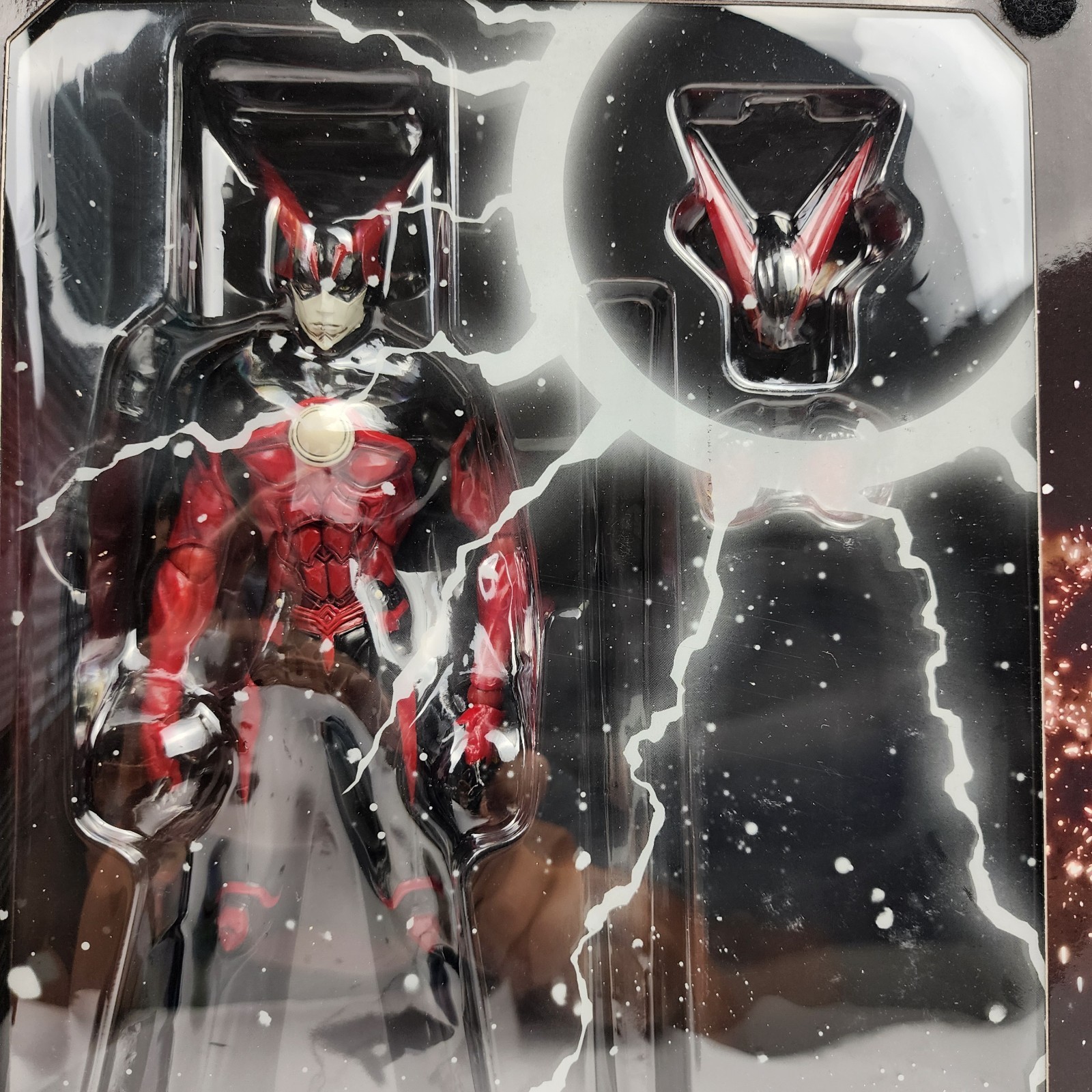 Modellino ZETMAN ZET Play Arts Kai Square Enix 10 pollici completo di scatola