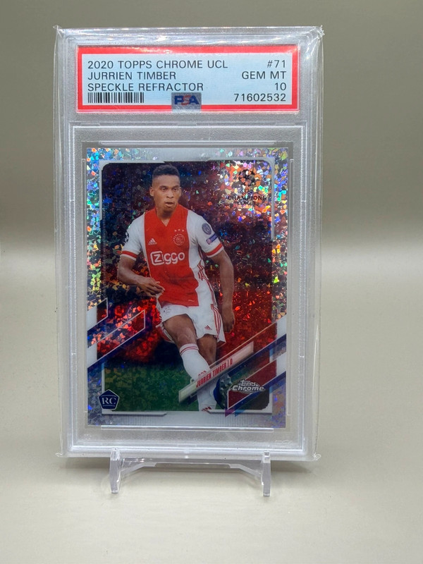 Topps Chrome - Jurrien Timber RC PSA 10