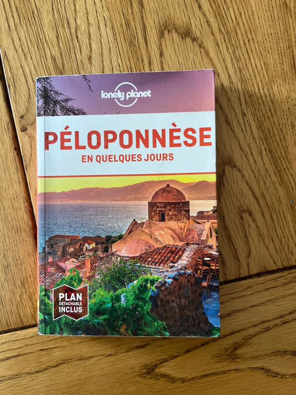 Livre de voyage Péloponnèse