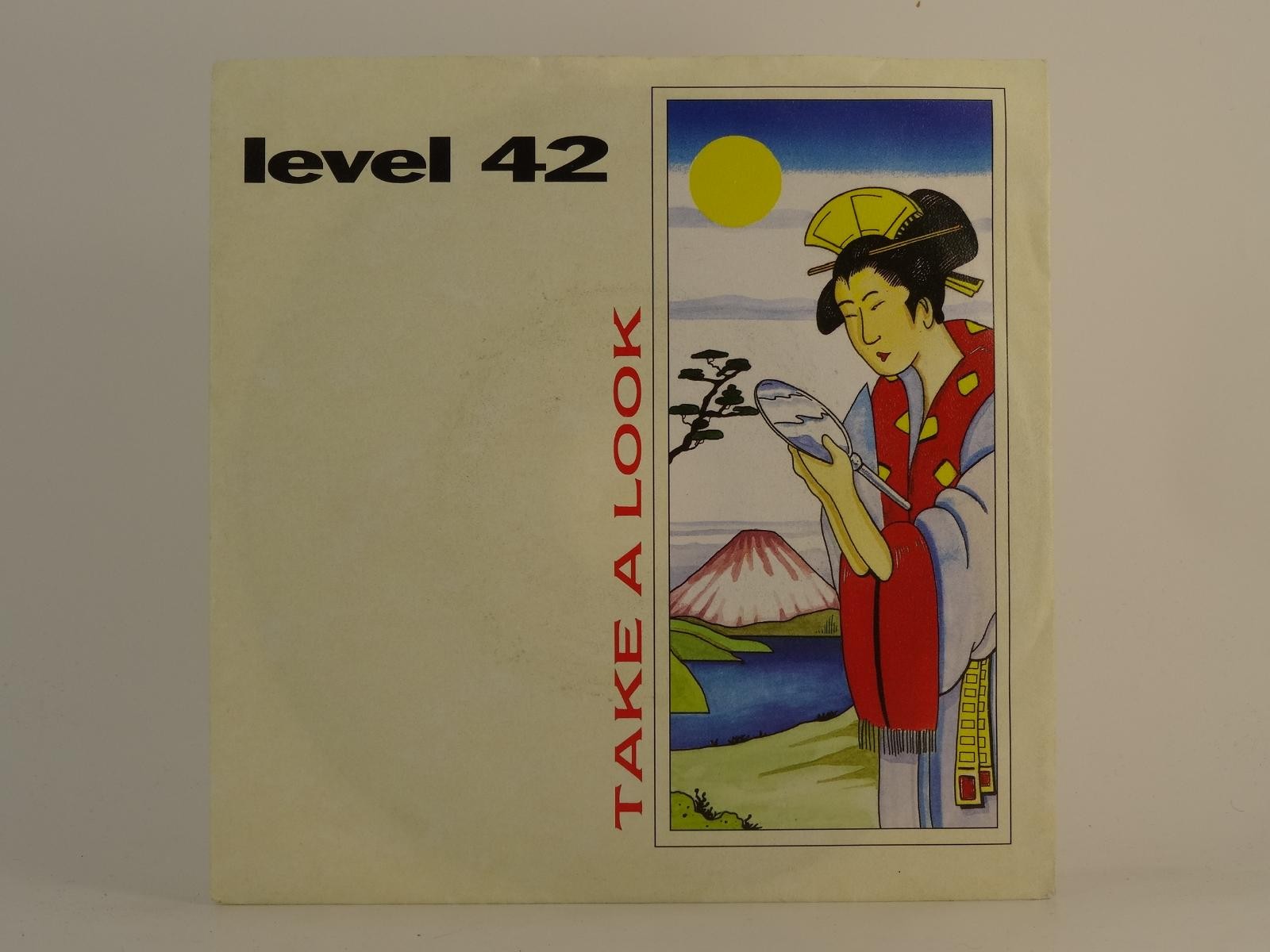 LEVEL 42 TAKE A LOOK (80) 2 Track 7" Single plus Picture Sleeve POLYDOR RECORDS