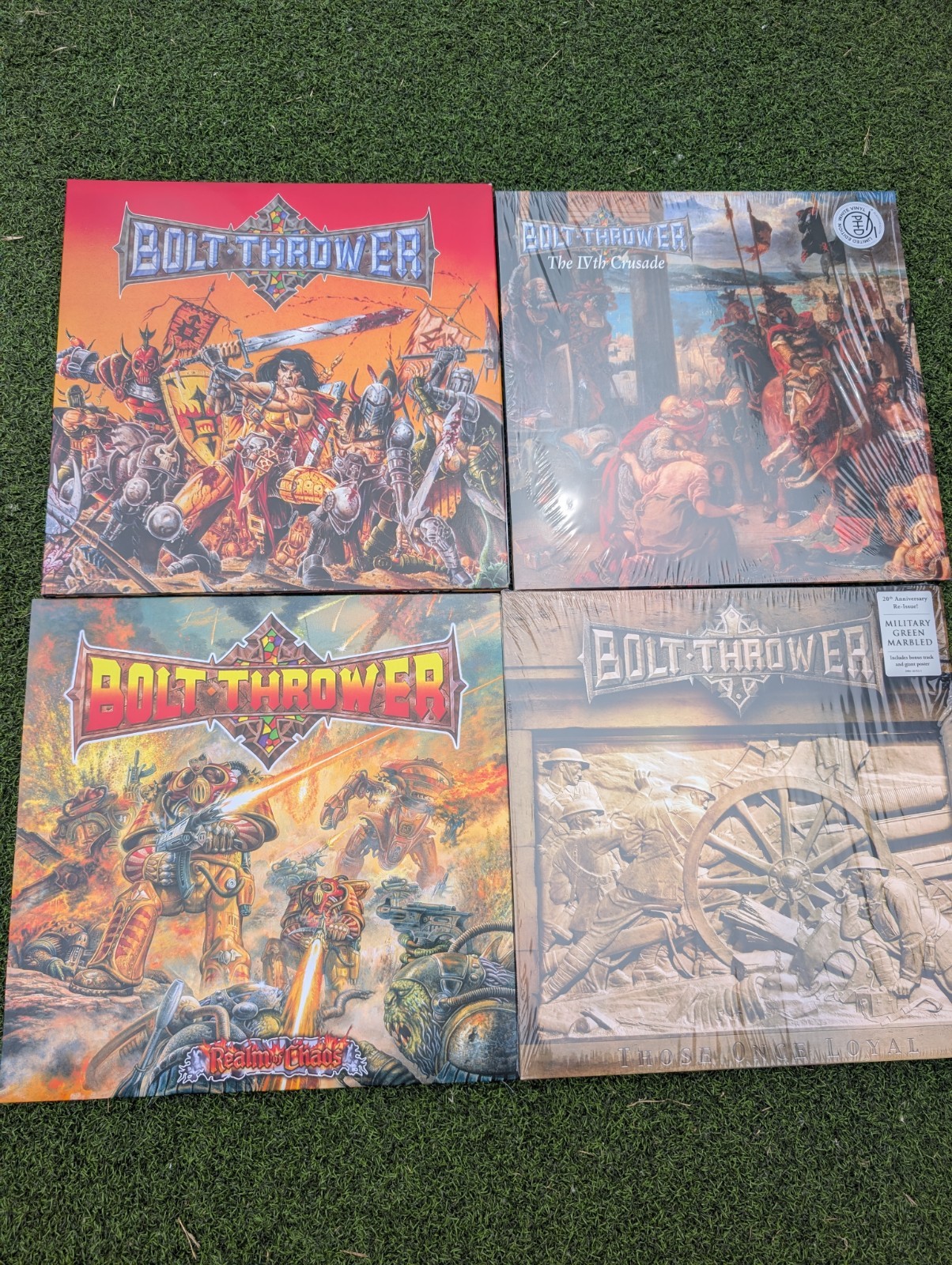 BOLT THROWER 4 Album LP Colored Vinyl Collection Earache Metal Blade Death Metal