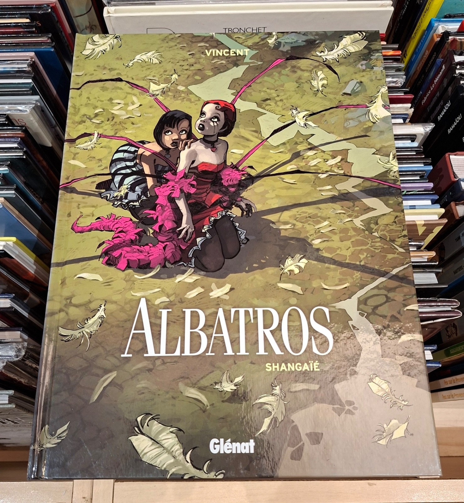 Albatros T.1 Shangaïé _ Vincent _ Glénat  1ère édition 2006 /Dédicacé