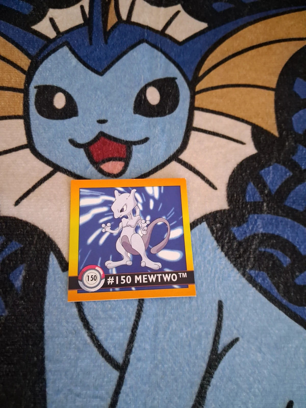 Stickers Pokemon Artbox collection Mewtwo 150