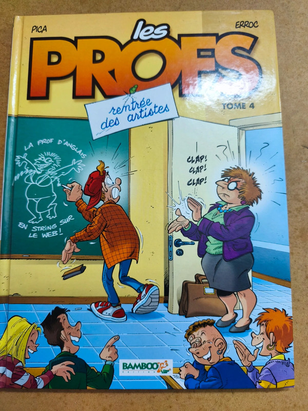 BD Les Profs EO 2002 tome 4 rentrée des artistes
