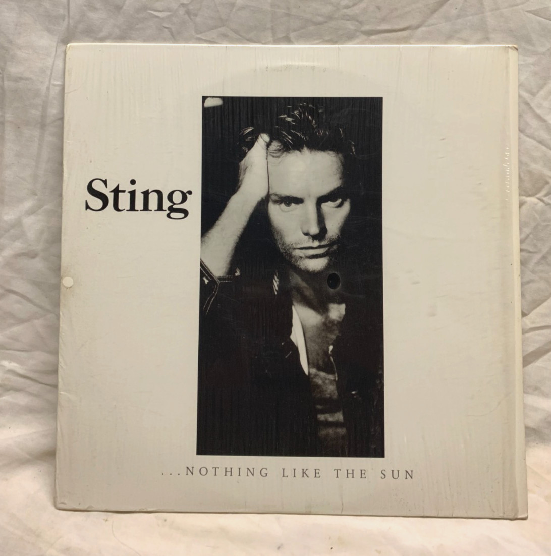 Beautiful 1987 Sting Nothing Like The Sun Double Album with Original Insert 