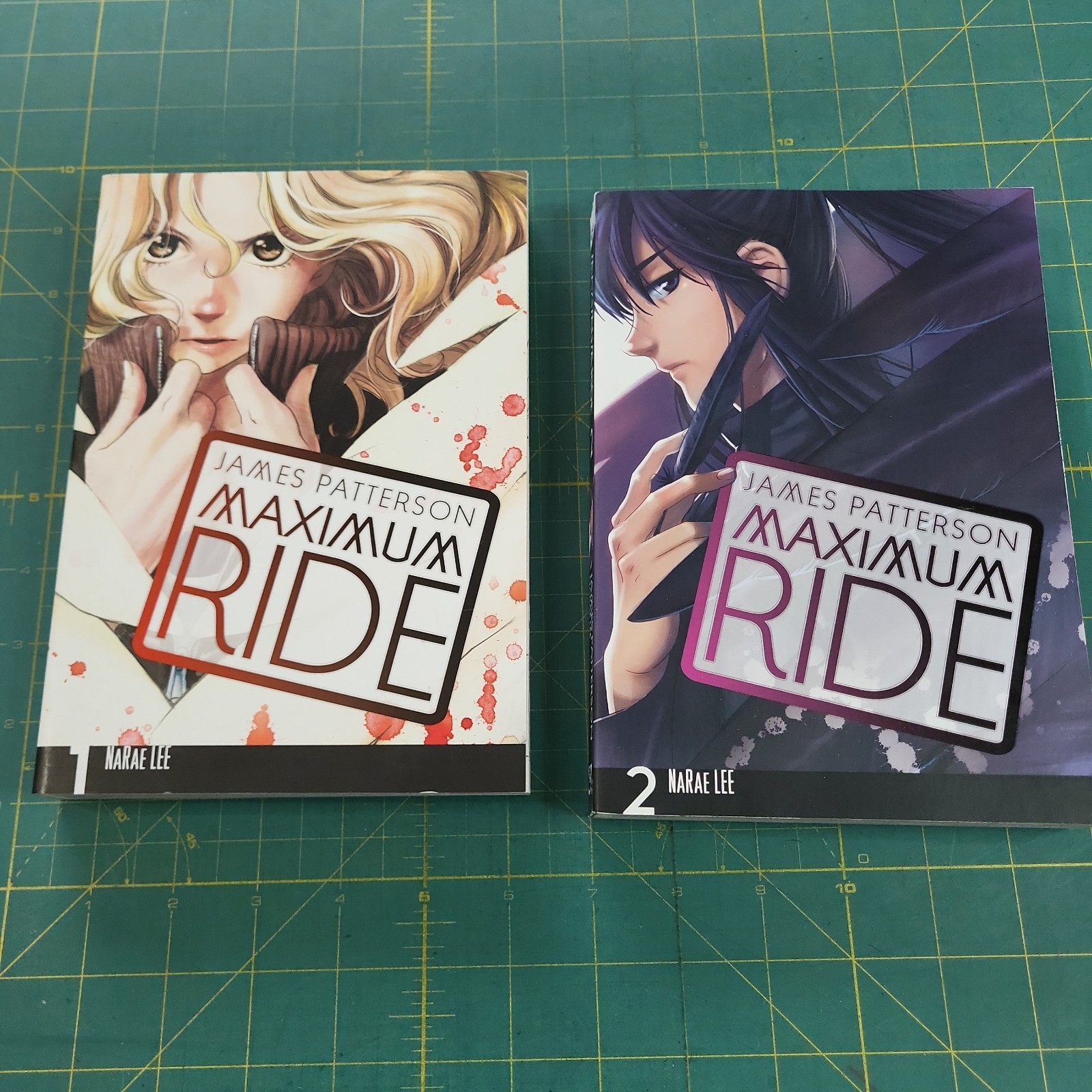 Maximum Ride Manga di James Patterson & Narae Lee libro tascabile volumi 1 e 2
