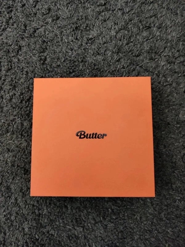 BTS – Album Butter (Versione Arancione / Peaches) Complete set con photocard V / Taehyung