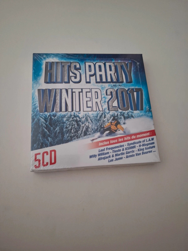 5 cd neuf hits party winter 2017 lost fréquencies les jumo Martin garix
