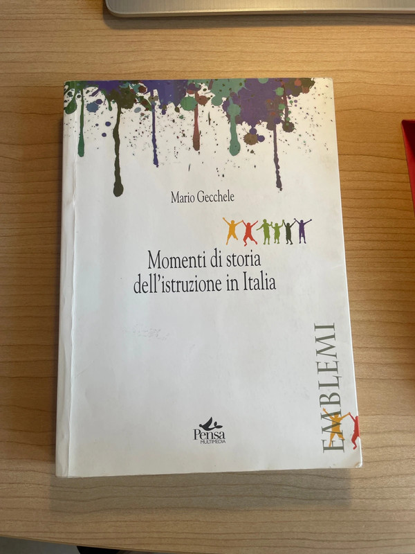 Momenti di storia dell’istruzione in Italia