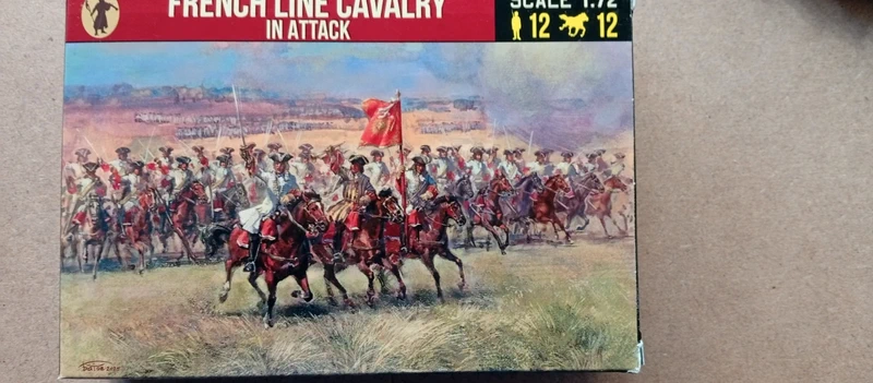 Strelets 267 French cavalry in attack