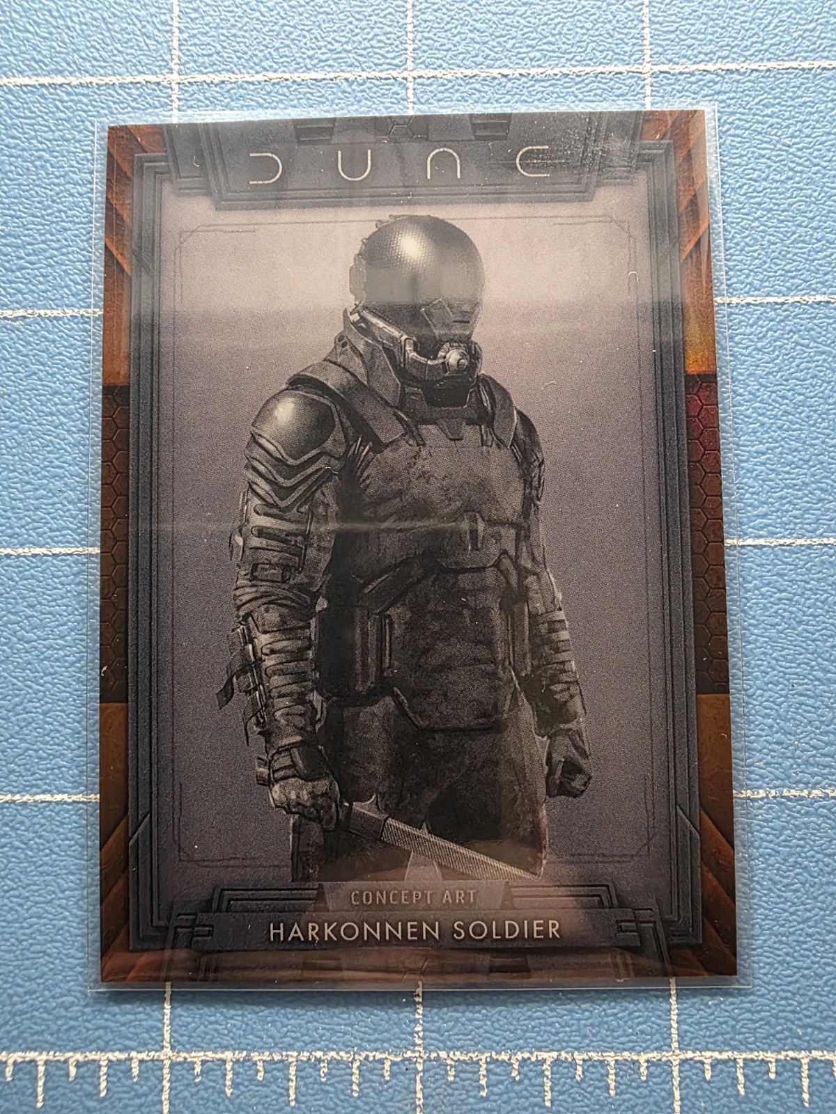 2024 Topps Chrome Dune - AOD-11 Harkonnen Soldier - Art Insert - Card