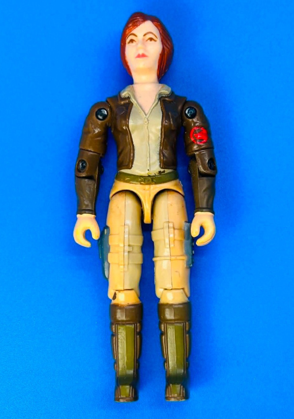 GI JOE 1983 COVER GIRL v1 ARAH 3,75" Modellino Vintage RARO Hasbro Hong Kong