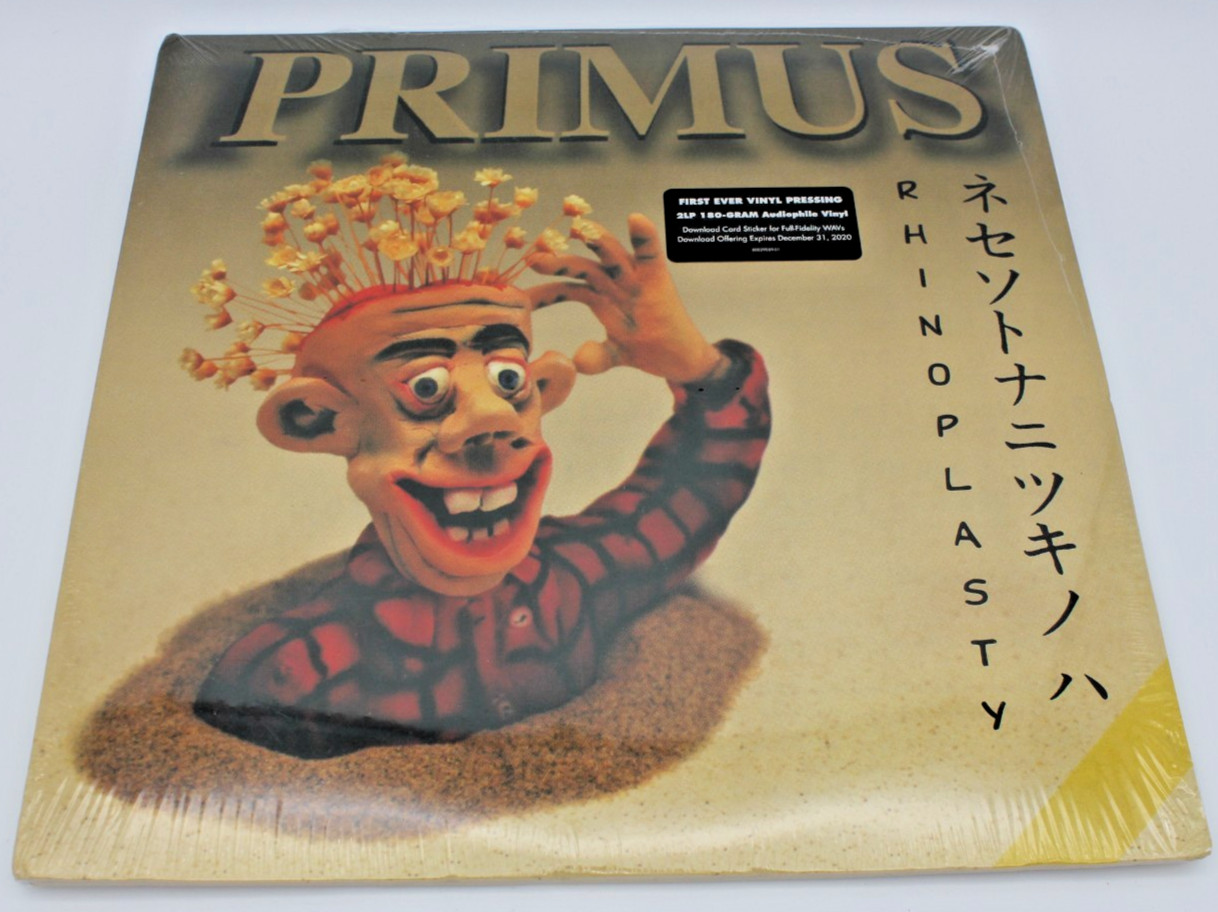 Primus "Rhinoplasty" 2 LP Vinyl EP Reissue 180 Gram - NEW/SEALED!