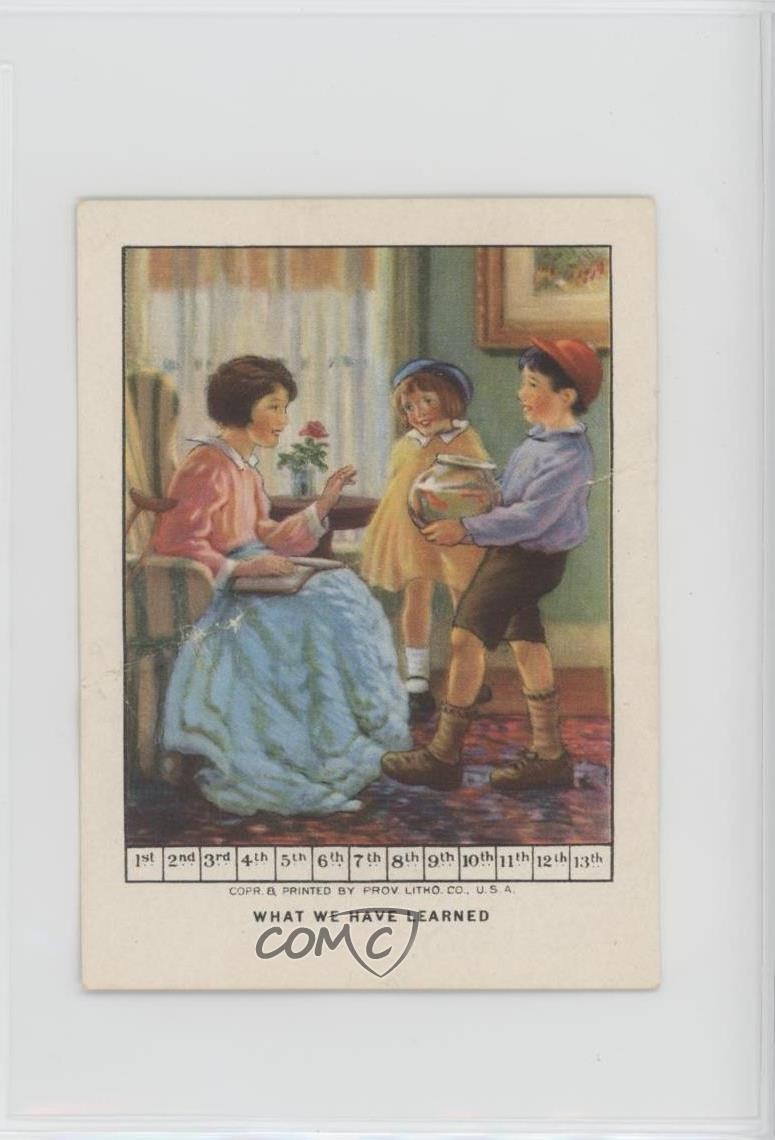 1878-1936 Eaton & Mains Berean immagini lezione cosa abbiamo imparato #43-2-15 0s4