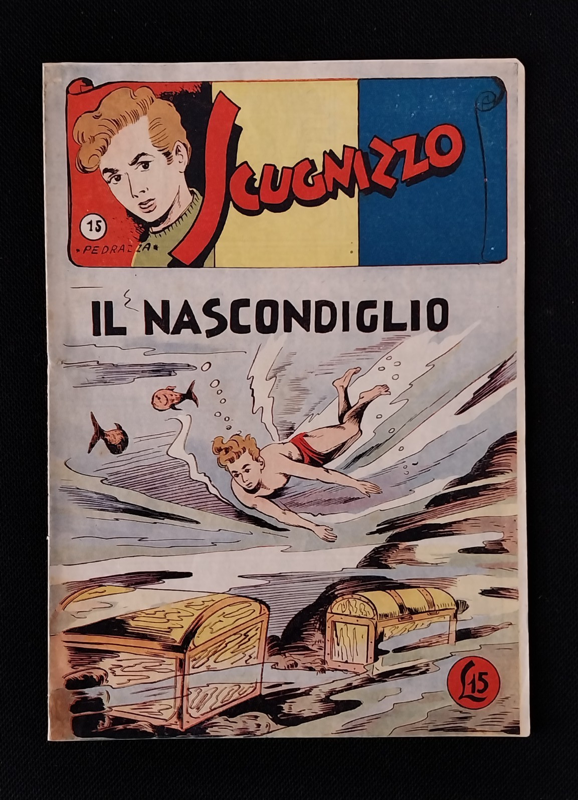 SCUGNIZZO N° 15 - ED. TOMASINA - 3 FEBBRAIO 1950