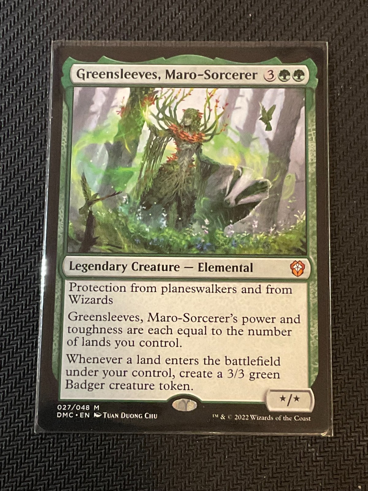 Greensleeves, Maro-Sorcerer Commander: Dominaria United 027 MYTHIC