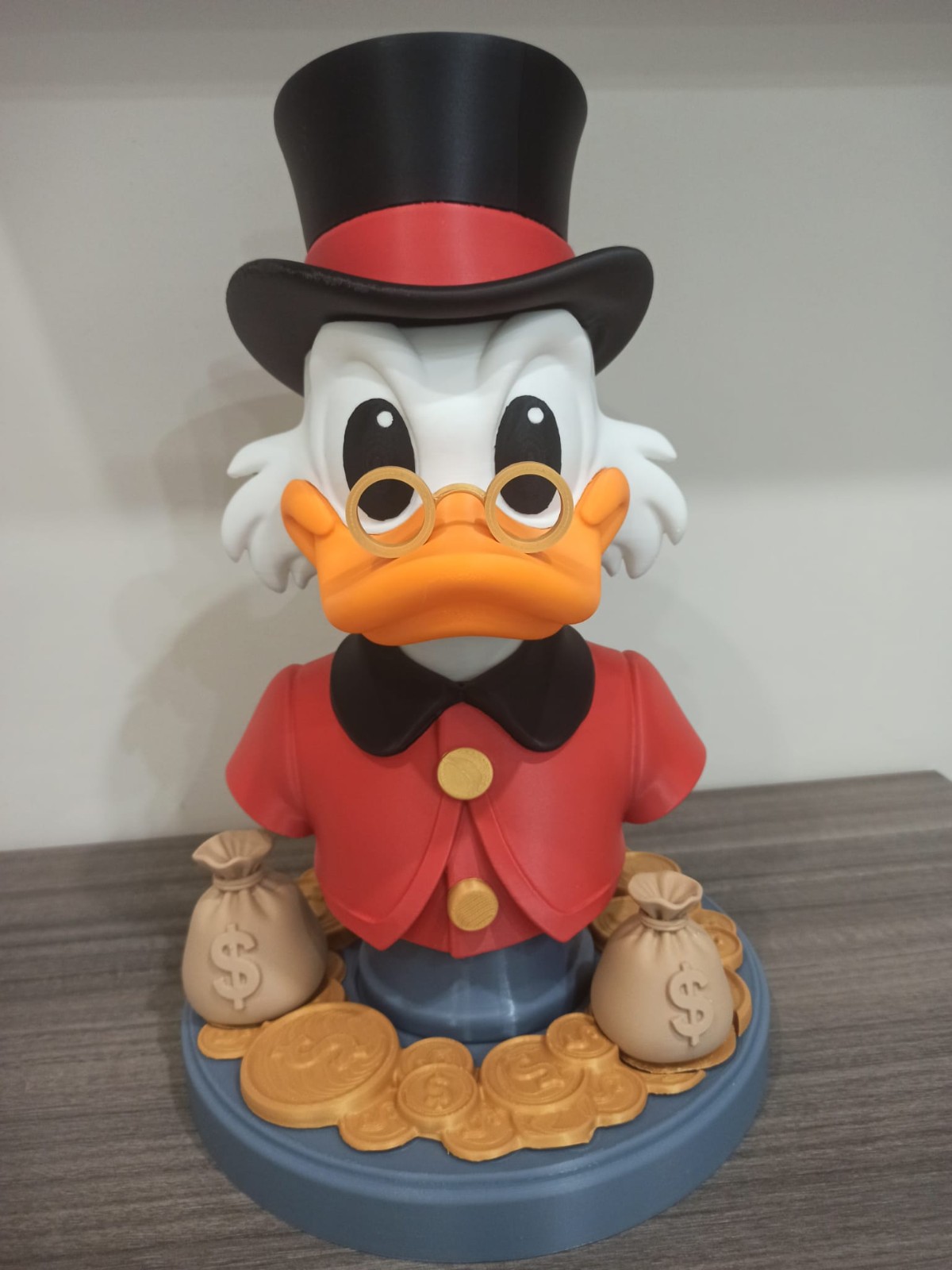 Busto in stampa 3D Zio Paperone
