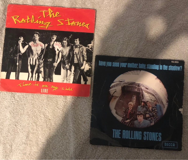 2 45 tours rolling stones