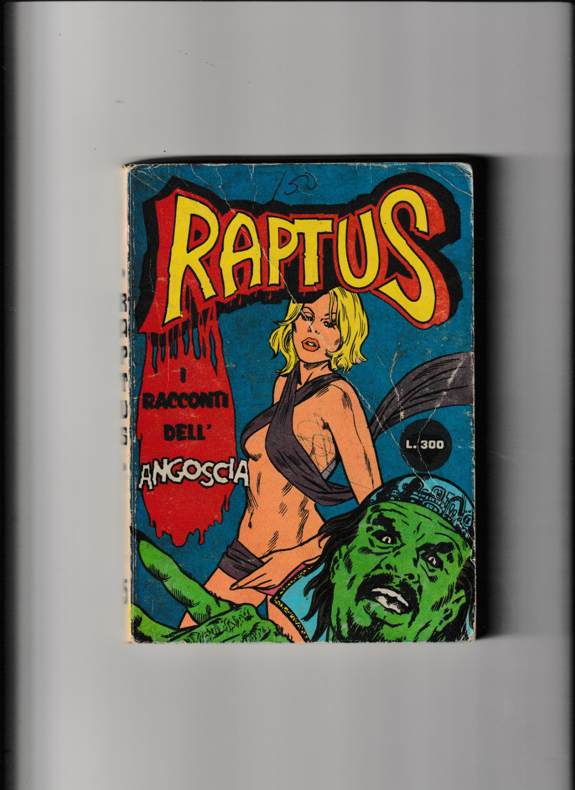 fumetto horror raptus i racconti dell'angoscia numeri 5  11 edizioni stapem 1973
