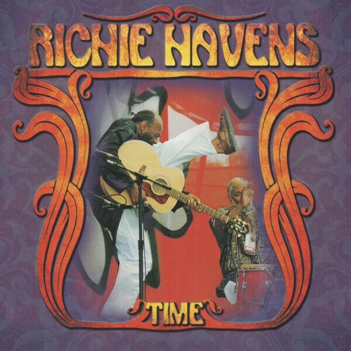 Autographed on disc!! Time by Richie Havens (CD, 1999, Silver Lining) Mint!