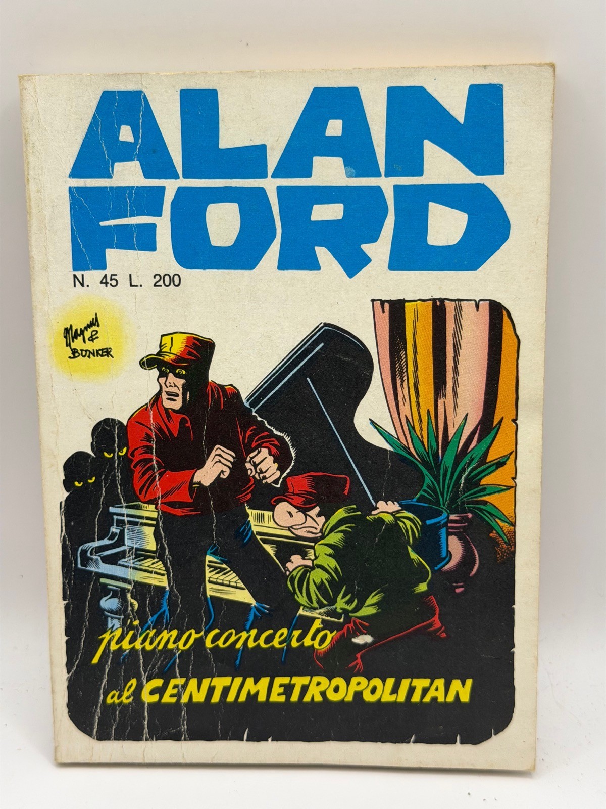ALAN FORD Magnus & Bunker N 45 PIANO CONCERTO AL CENTIMETROPOLITAN