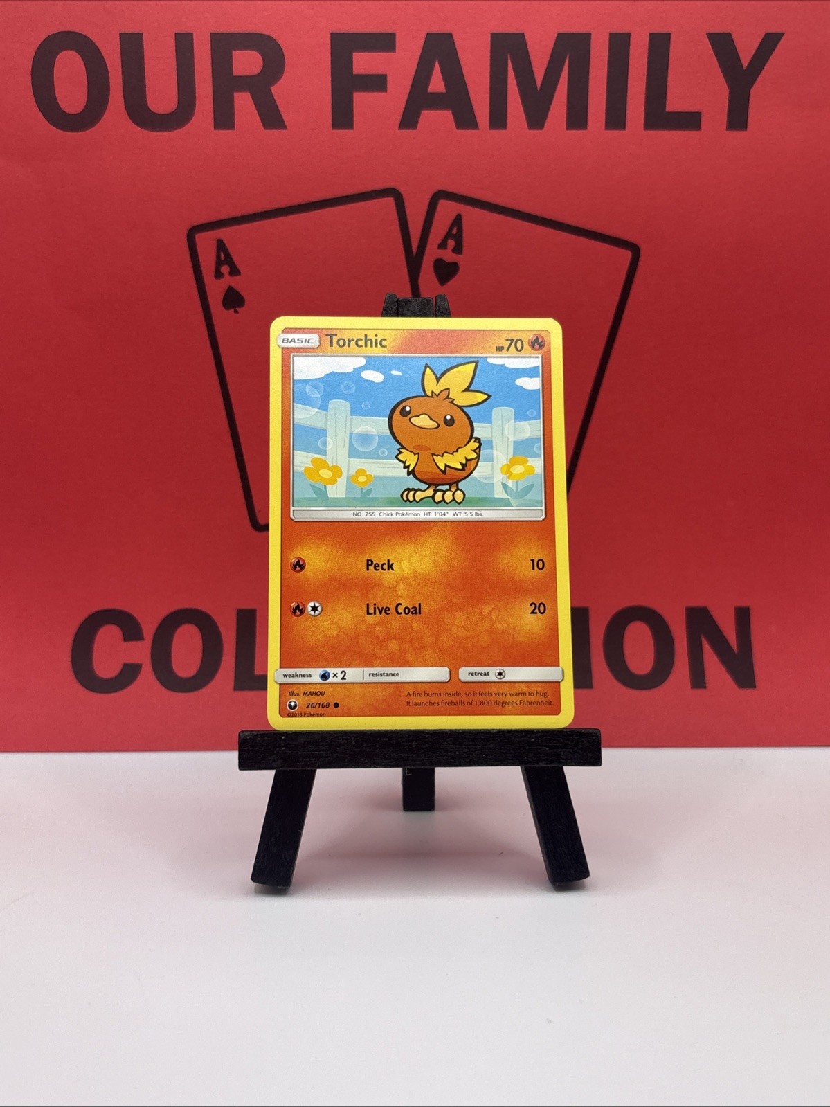Torchic 26/168 Sm Celestial Storm Regular Pokemon Card LP