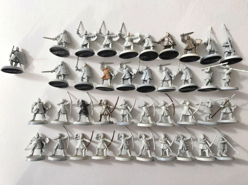 Games Workshop Lord of the Rings - Warriors of Minas Tirith lot #2 (x39)