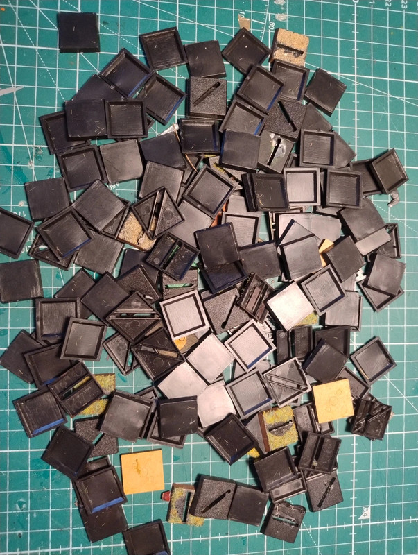 Huge lot of 20mm square bases