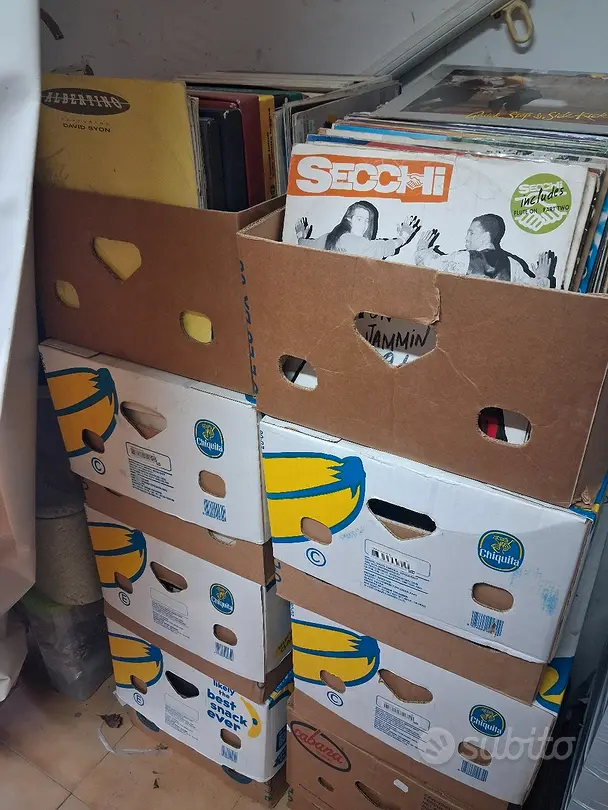 STOCK DISCHI VINILI