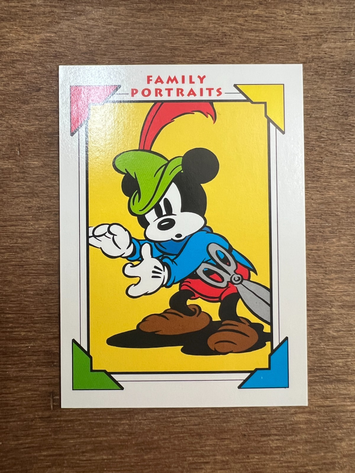 Single 1991 Impel Disney Collector Card FAMILY PORTRAITS 109 Brave Little Tailor