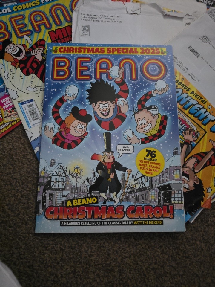 Beano Comic Christmas Special 2025 UK x 19 comics from beginning of year 